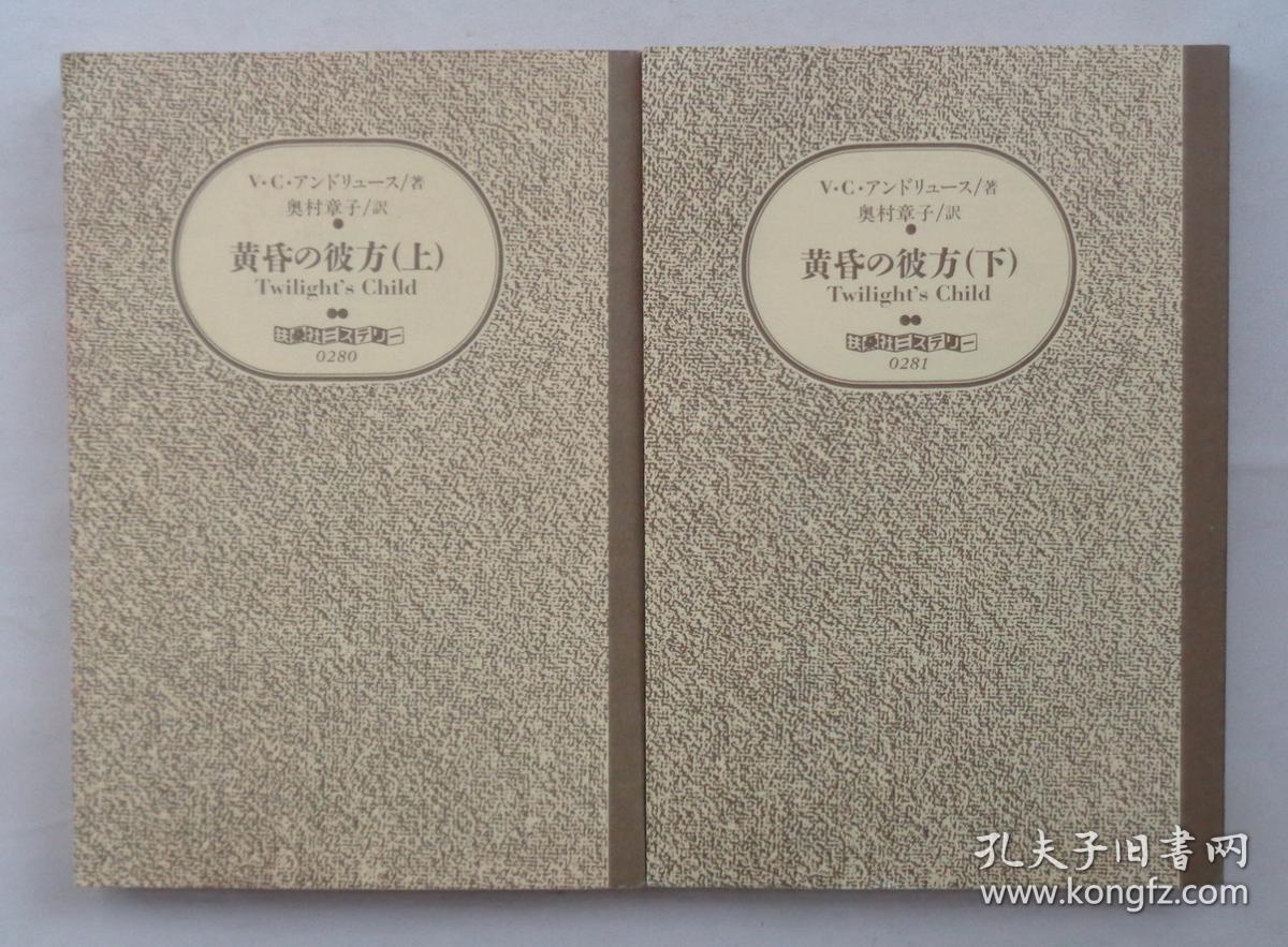 日本名医藏日文原版书之五十二    黄昏の彼方（全二册）     货号133箱
