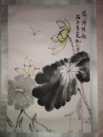 王纯仁国画作品（荷塘情趣）