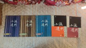 小说选刊1981年4、6、7、10、11期五本合售，另有第一期，中间缺页，第五期，有霉斑，不影响阅读，可附赠送。