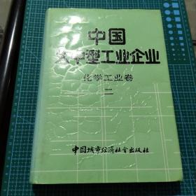 中国大中型工业企业化学工业卷二