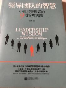 领导团队的智慧：中高层管理者的９项管理实践