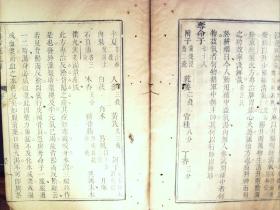 M1295，清精刻本医书：痘科方药集解，大开本线装一厚册卷6，刻印相当精良。