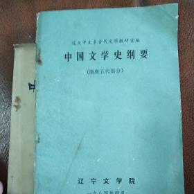 中国文学史纲要