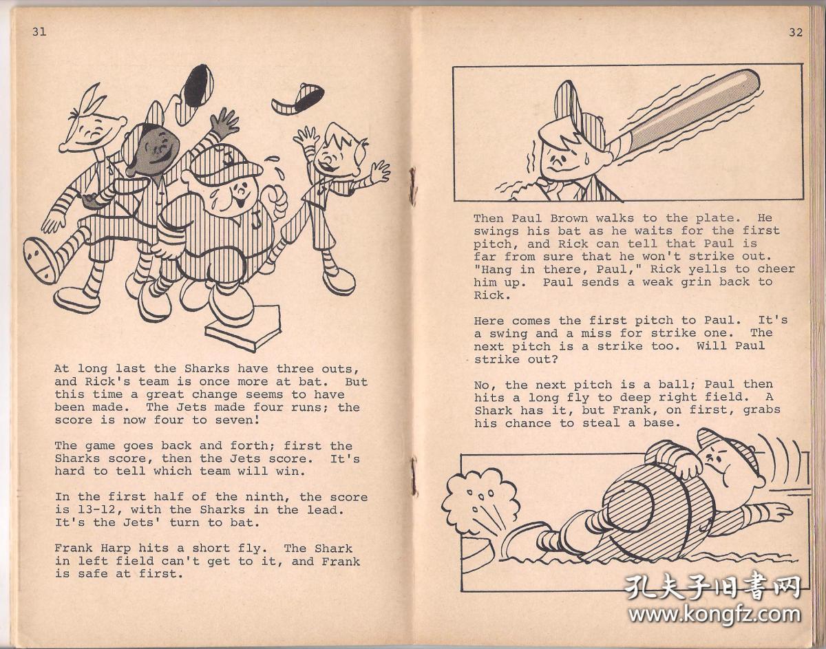 早期美国发行的小人书/插图本/连环画/漫画故事书 系当时比较著名的一家从事教育的机构/公司所发行 以启蒙教育和儿童行为矫正矫治为目的   【A Wish Comes True】译：梦想成真