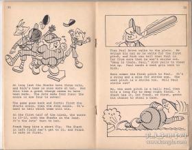 早期美国发行的小人书/插图本/连环画/漫画故事书 系当时比较著名的一家从事教育的机构/公司所发行 以启蒙教育和儿童行为矫正矫治为目的   【A Wish Comes True】译：梦想成真