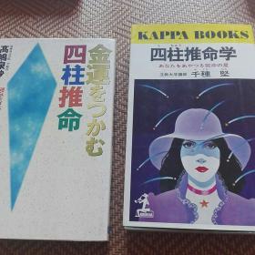 财运金运四柱推命  四柱推命学 两册  买一送一开运术 正偏财运食神官印