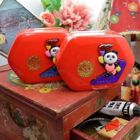怀旧收藏库存国货90年北京亚运会经典盼盼熊猫形象香皂盒肥皂盒拍摄道具