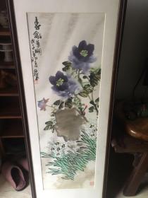 来仲棣花卉画，春和景月