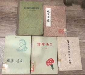 皮子文薮 中国古典文学丛书 馆藏 包邮