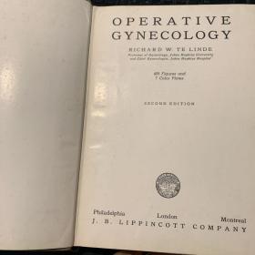 OPERATIVE GYNECOLOGY 外文原版