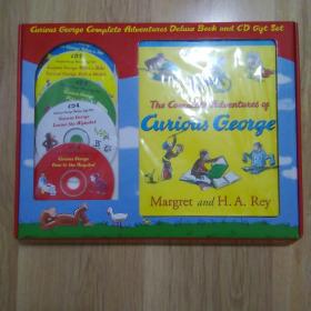 Curious George Complete Adventure Deluxe Gift Set 小猴子乔治礼盒书（带5个CD）