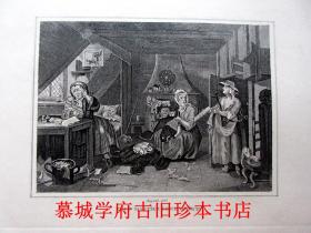 铜版（88幅）插图本《霍加斯的插图》HOGARTH