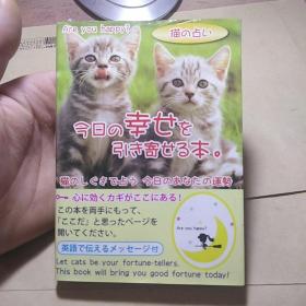 猫の占い 今日の幸せを引き寄せる本 （日文）