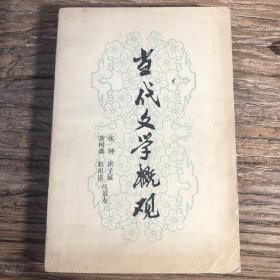 当代文学概观 余树森 赵祖谟 张钟 洪子诚 汪景寿 北京大学出版社 1980年