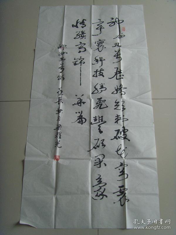 梁耀光：书法：神舟九号颂（云南名家）