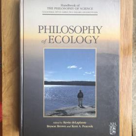 Philosophy of ecology 生态哲学 英文原版 精装 铜版纸