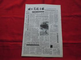 哈尔滨铁道报===原版老报纸===1993年6月5日===4版全。【王治贵】强调全局教育系统---切实加强和改进思想政治工作。安全之星【陈英】。热烈祝贺沙房站实现安全生产一万天。