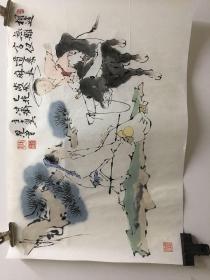 特价活动中，出价必读描述，《范曾国画》专用宣纸。25号