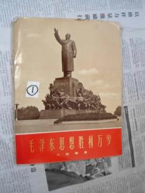 毛泽东思想胜利万岁（大型雕塑画像）[34幅全] 1971/一版一印沈阳中山广场大型雕塑历史原始照片