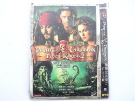 【DVD光碟】电影    加勒比海盗（2）亡灵宝藏    全1碟