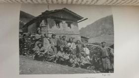 1913年 Au Yunnan et dans le Massif du Kin-Ho关于云南的书 十多幅云南地区的老照片