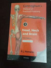 Cunningham's Manual of Practical Anatomy （fifteenth Edition）