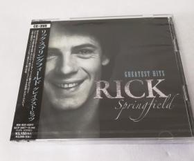 Rick Springfield - Greatest Hits CD+DVD 日版全新仅拆