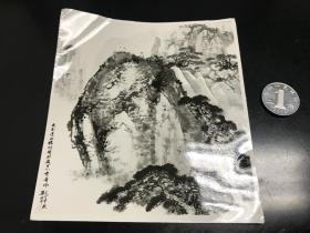 上世纪精品名家书画展出作品老照片6，很有内涵，具体见图。包老包真，拍前看好，拍后不退。