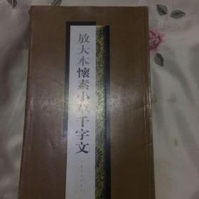 放大本怀素小草千字文