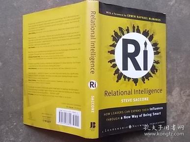 Relational lntelligence【英文原版，18开精装本，原价24.95美元，如图详述】