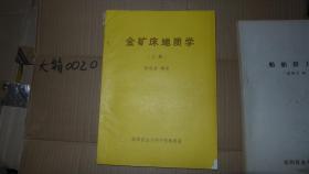金矿床地质学 上册