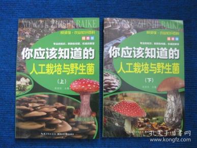 【悦读馆-农业知识百科插图版】你应该知道的人工栽培与野生菌（上、下）