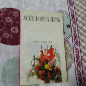 友谊卡赠言集锦(一版一印)