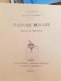 Madame Bovary; Moeurs de Province (Oeuvres Complétes de Gustave Flaubert)