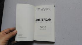 外文原版（荷兰语？丹麦语？）IENS INDEPENDENT INDEX AMSTERDAM  RESTAURANTS ENGLISH EDITION 镜头的独立指标 阿姆斯特丹饭店英语版   32开