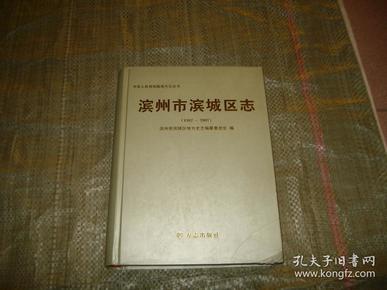 滨州市滨城区志（1982-2007）（山东省）(滨城区史志办赠印,见图)