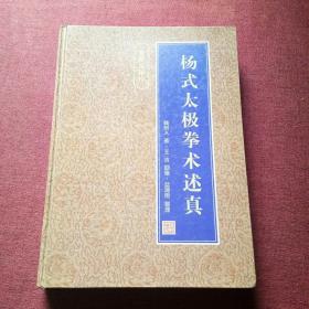 杨式太极拳术述真