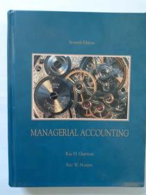 Managerial accounting:concepts for planning,control,decision making     7th ed