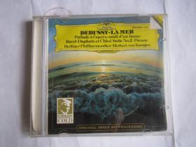 CD  光盘  唱片     DEBUSSY  LAMER     德彪西   管弦乐精品集
