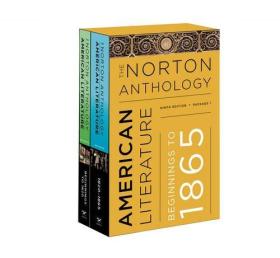 预订 The Norton Anthology of American Literature (Ninth Edition) (Vol. Package 1: Volumes A and B)  诺顿美国文学选集