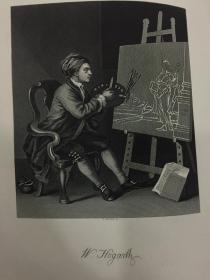 贺加斯的作品（WORKS OF HOGARTH）六册全