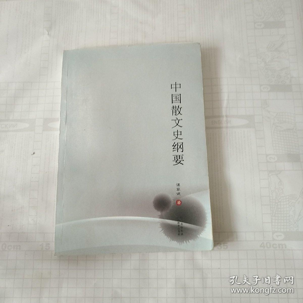 中国散文史纲要