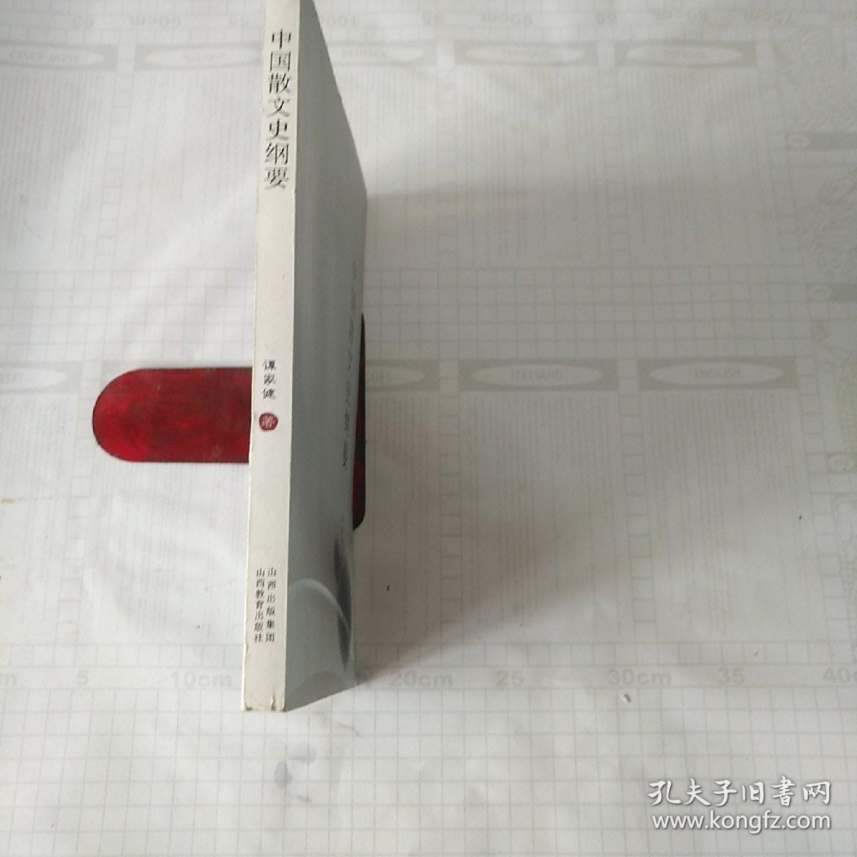 中国散文史纲要