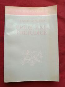 《傲慢与偏见、Pride and Prejudice》全英文版（有滴水穿石钤印、内部交流全英文书籍、牛津大学 Oxford New York  oxford university press、简•奥斯汀著、Jane Austen）1982年