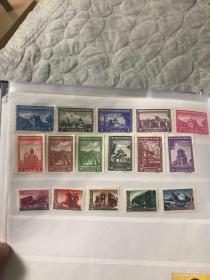 少见德二战占领区邮票2套 单140一套 打包200