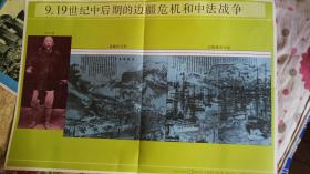 9.   19世纪中后期的边疆危机和中法战争（中国历史教学挂图 第三册）
