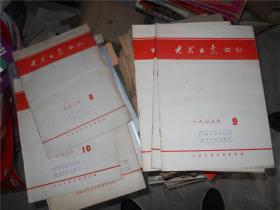 大众日报索引 1973年8、9、10、11、12期（合售）