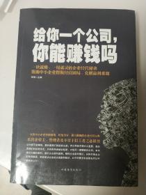 给你一个公司，你能赚钱吗