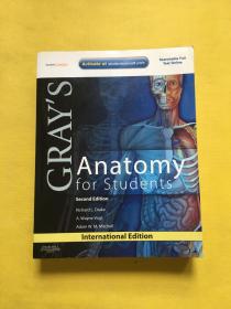 gray’s anatomy for students （2ed）英文原版 正版彩印