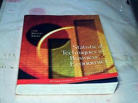 Statistical Techniques in Business& Economics【Eleventh Edition】